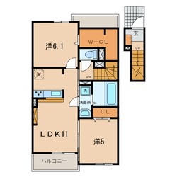 アルカディア城下の物件間取画像